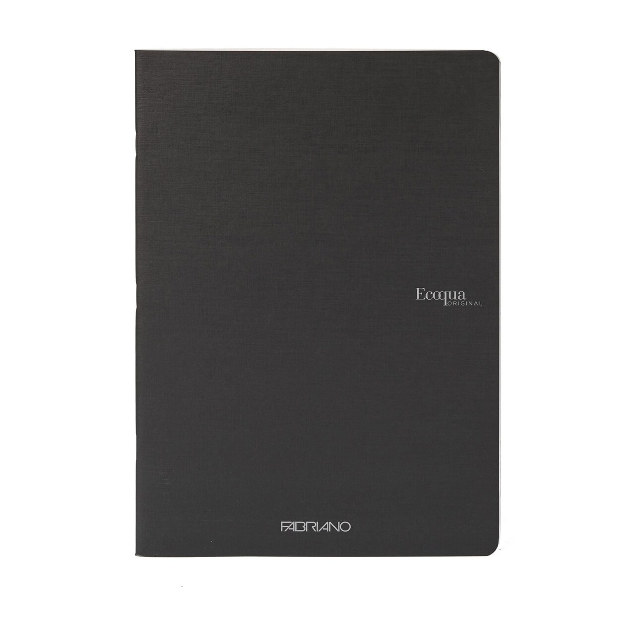 Fabriano Ecoqua Original Saddle-Stitched Notebook, Size A5, 40 Sheets, 5.8" x 8.3"
